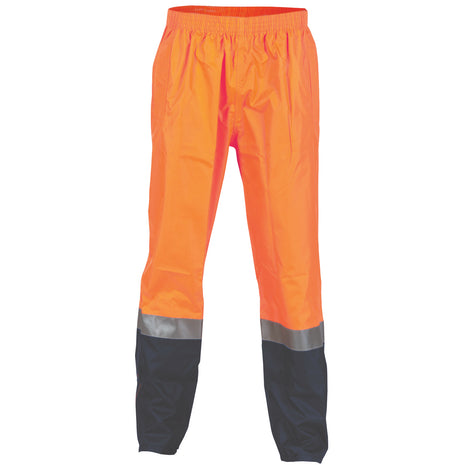 Hi-Vis Two Tone Lightweight Rain Pants with CSR Reflective Tape (DN-3880)