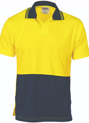 Hi-Vis Two Tone Food Industry Polo - Short Sleeve (DN-3903)