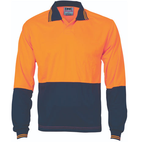 Hi-Vis Two Tone Food Industry Polo - Long Sleeve (DN-3904)