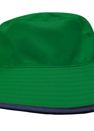 Reversible Breathable Poly Twill Bucket Hat (HW-3935)