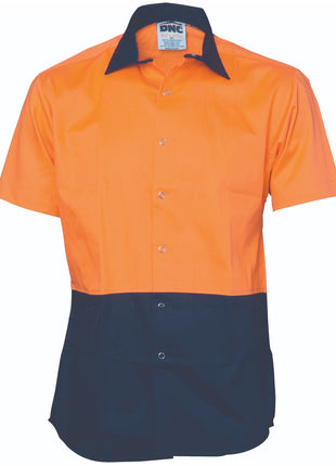 Hi-Vis Cool Breeze Food Industry Cotton Shirt - Short Sleeve (DN-3941)