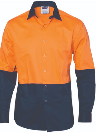 Hi-Vis Cool-Breeze Food Industry Cotton Shirt - Long Sleeve (DN-3942)
