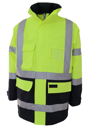 Hi-Vis H Pattern Two Tone Bio-Motion CSR Reflective Tape Jacket (DN-3962)