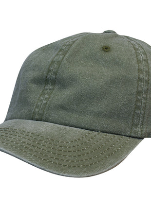 Enzyme Washed Pigment Dyed Cotton Twill Cap (HW-3968)