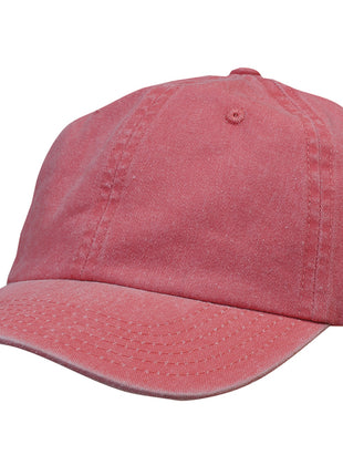 Enzyme Washed Pigment Dyed Cotton Twill Cap (HW-3968)
