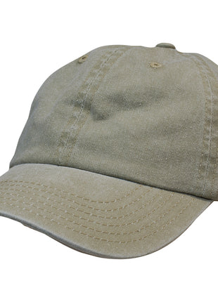 Enzyme Washed Pigment Dyed Cotton Twill Cap (HW-3968)