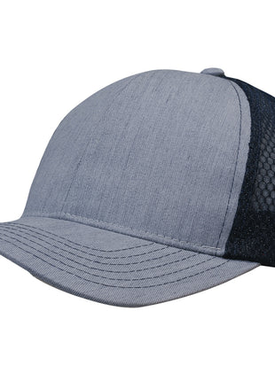 Light Brushed Poly Cotton Marle with honeycomb mesh (HW-3971)
