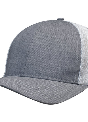 Light Brushed Poly Cotton Marle with honeycomb mesh (HW-3971)