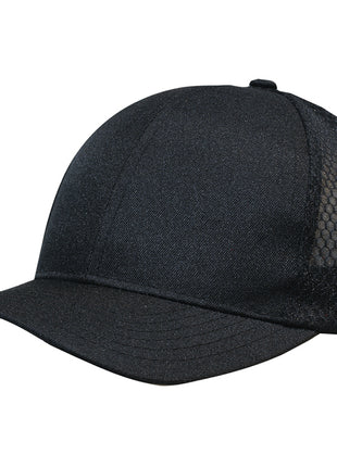 Breathable poly twill with honeycomb mesh (HW-3972)