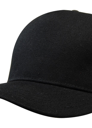 American Premium Twill/Mesh Deep Fit Trucker with Stripes (HW-3995)