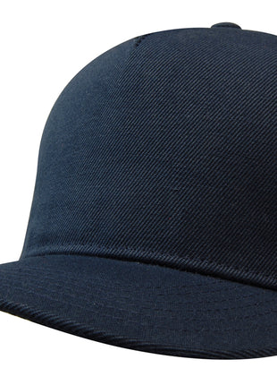 American Premium Twill/Mesh Deep Fit Trucker with Stripes (HW-3995)
