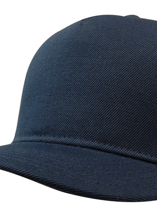 American Premium Twill/Mesh Deep Fit Trucker with Stripes (HW-3995)