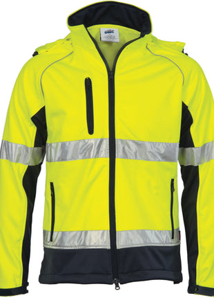 Hi-Vis X Back Day/Night 6 in 1 Jacket (DN-3997)