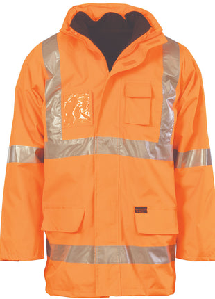 Hi-Vis X Back Day/Night 6 in 1 Jacket (DN-3997)