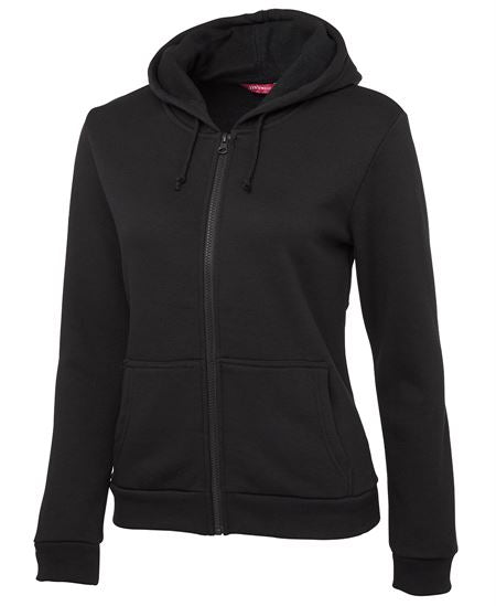 Ladies P/C Full Zip Hoodie (JB-3PZH1)