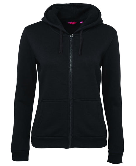 Ladies P/C Full Zip Hoodie (JB-3PZH1)