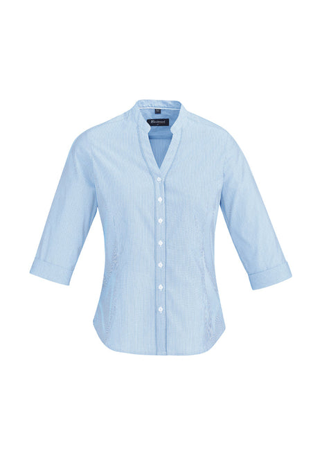 Bordeaux Womens 3/4 Sleeve Shirt (BZ-40114)