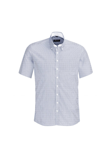Fifth Avenue Mens Short Sleeve Shirt (BZ-40122)