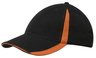 Brushed Heavy Cotton with Inserts on the Peak & Crown (HW-4014)