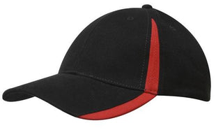 Brushed Heavy Cotton with Inserts on the Peak & Crown (HW-4014)