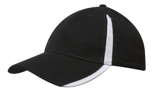 Brushed Heavy Cotton with Inserts on the Peak & Crown (HW-4014)