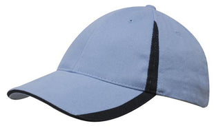Brushed Heavy Cotton with Inserts on the Peak & Crown (HW-4014)