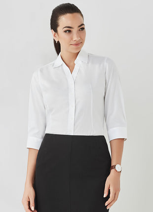 Hudson Womens 3/4 Sleeve Shirt (BZ-40311)
