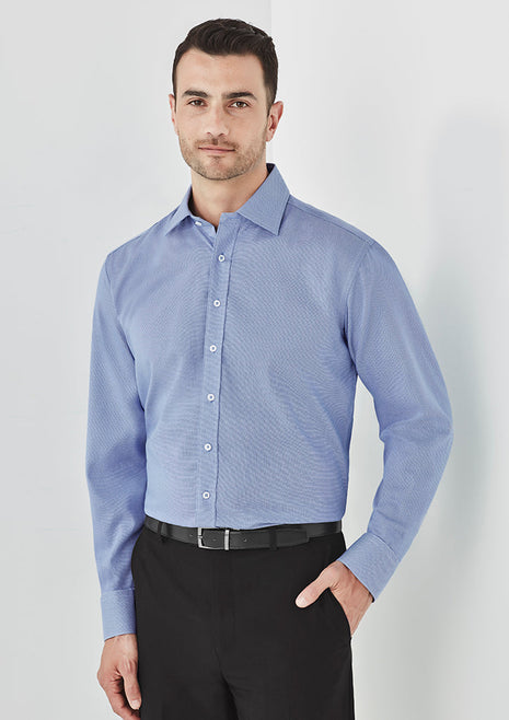 Hudson Mens Long Sleeve Shirt (BZ-40320)