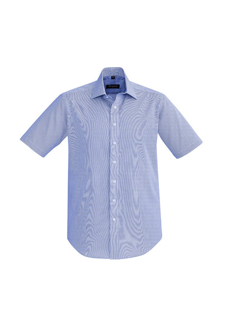 Hudson Mens Short Sleeve Shirt (BZ-40322)