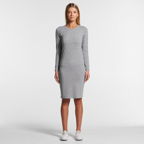 Womens Mika Long Sleeve Dress (AS-4033)