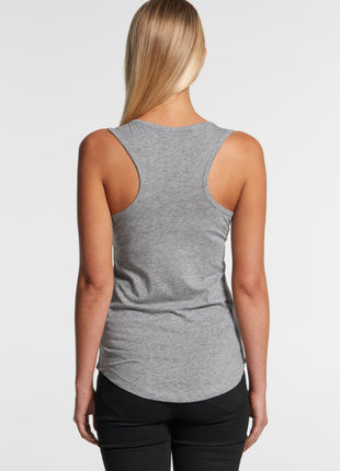 Womens Yes Racerback Singlet (AS-4045)