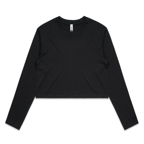 Womens Crop Long Sleeve T-Shirt (AS-4058)