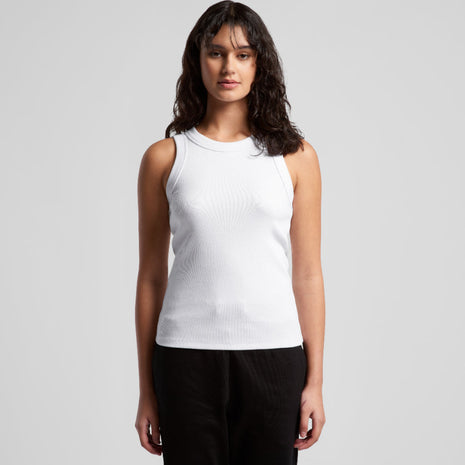 Womens Organic Rib Tank Top (AS-4063G)
