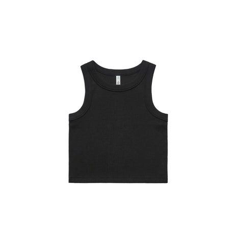 Womens Organic Rib Crop Tank Top (AS-4064G)