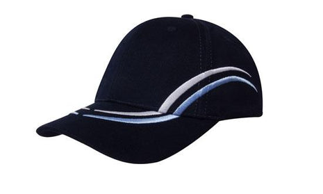 Brushed Heavy Cotton with Curved Embroidery on Crown and Peak (HW-4075)
