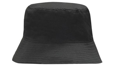 Breathable Poly Twill Bucket Hat (HW-4107)