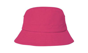 Brushed Sports Twill Youth Bucket Hat (HW-4133)