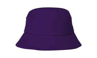 Brushed Sports Twill Youth Bucket Hat (HW-4133)