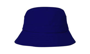 Brushed Sports Twill Youth Bucket Hat (HW-4133)