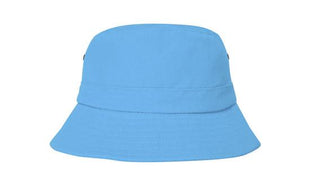 Brushed Sports Twill Youth Bucket Hat (HW-4133)