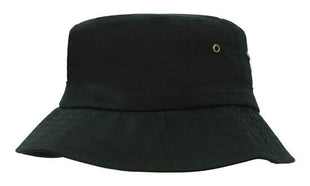 Brushed Sports Twill Youth Bucket Hat (HW-4133)