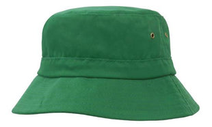Brushed Sports Twill Youth Bucket Hat (HW-4133)