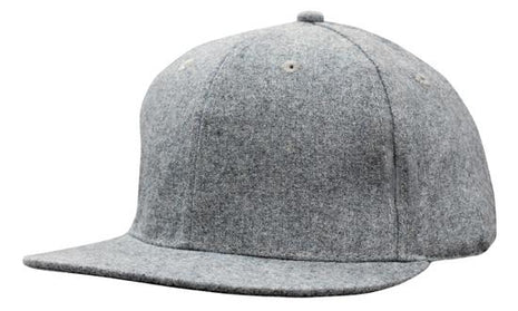 Grey Marle Flannel with Snap Back Pro Styling (HW-4135)