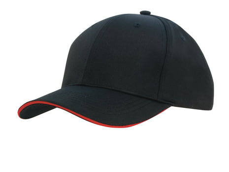 Sports Ripstop Cap with Sandwich Trim (HW-4149)