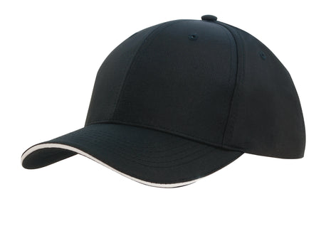 Sports Ripstop Cap with Sandwich Trim (HW-4149)