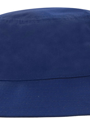 Childs Brushed Sports Twill Bucket Hat (HW-4166)