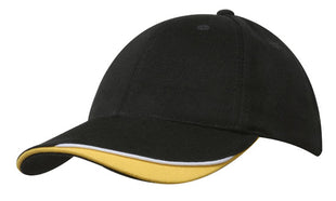 Brushed Heavy Cotton with Indented Peak (HW-4167)