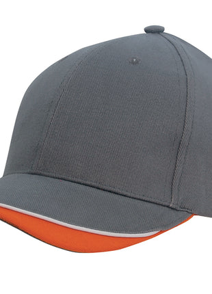 Brushed Heavy Cotton with Indented Peak (HW-4167)