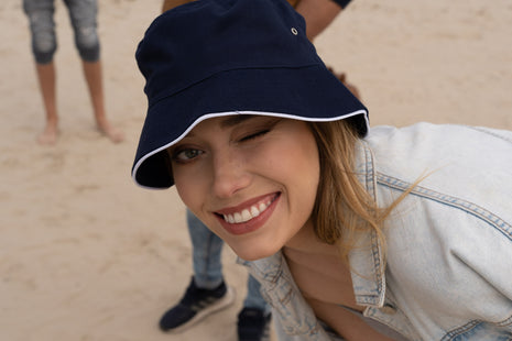 Brushed Sports Twill Bucket Hat (HW-4223)