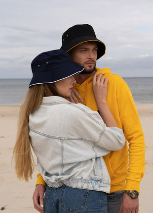 Brushed Sports Twill Bucket Hat (HW-4223)